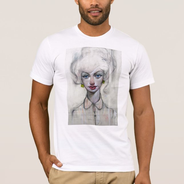 Camiseta Básica de Canvas de Bella "Sentinel" (Frente)