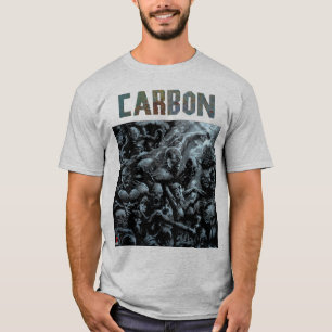 Camiseta básica de carbono