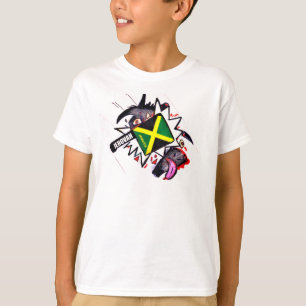 Camiseta básica de crianças KILLGOAT JAMAICA