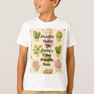 Camiseta Básica de Crianças Personalizadas com "Um