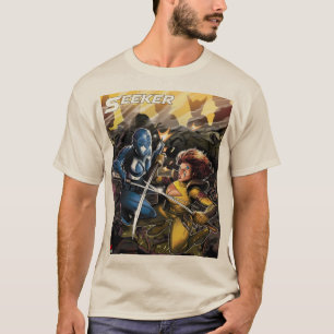 Camiseta básica de design Seeker V1