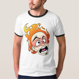 Camiseta básica de ferros de engomar escovilélica