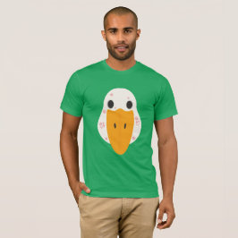Camiseta Básica de Ganso com Espinhas