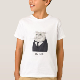 Camiseta Básica de GATO-BUTLER