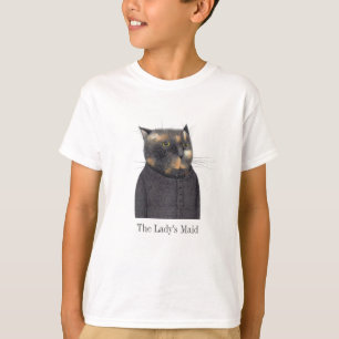 Camiseta Básica De Gato-Gato