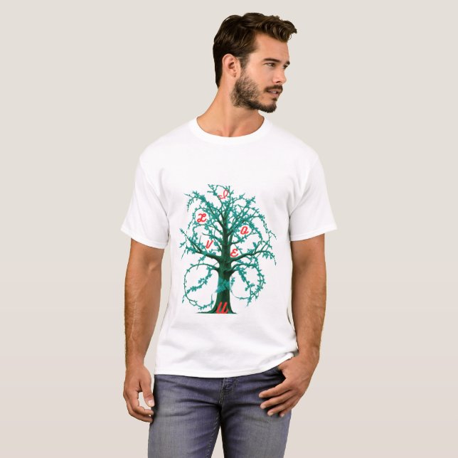 Camiseta Básica de Homens de Amor (Frente Completa)