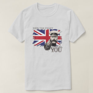 Camiseta Básica de Jack Sindical Britânico