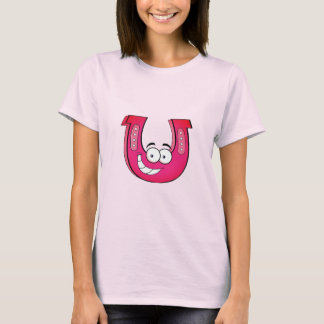 Camiseta Básica de Lançamento de Ferradura Feminin
