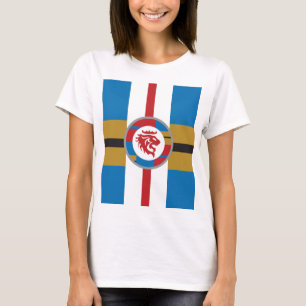 Camiseta Básica de Leão Vermelho
