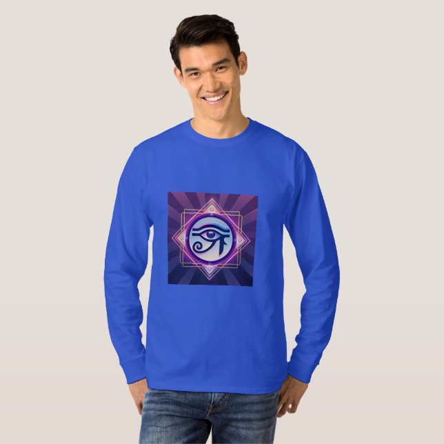 Camiseta Básica de Manga Longa (Frente Completa)