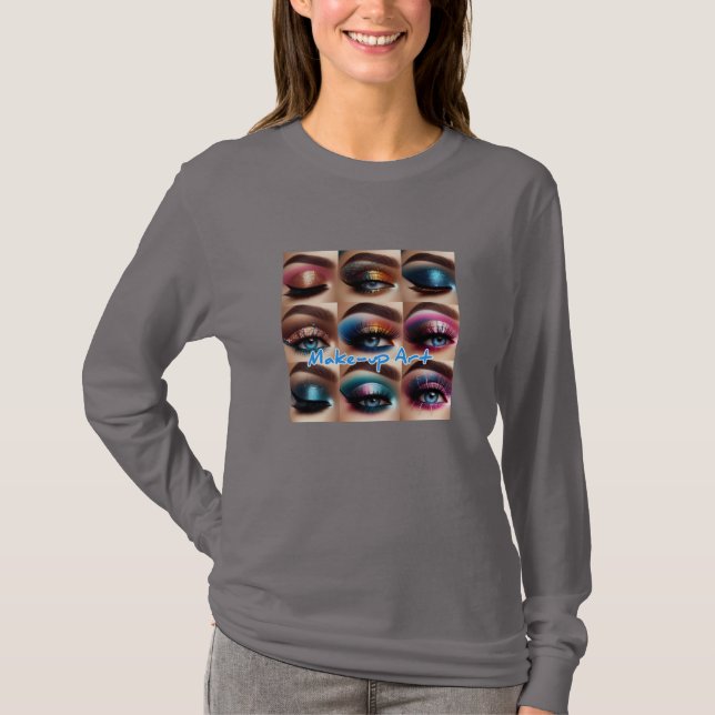 Camiseta Básica de Manga Longa (Frente)
