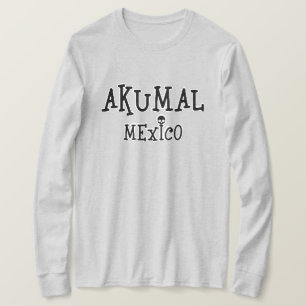 Camiseta Básica de Manga Longa - Akumal México Des
