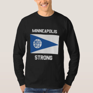 Camiseta Básica de Manga Longa Minneapolis Strong