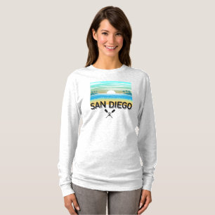 Camiseta Básica de Manga Longa San Diego Design