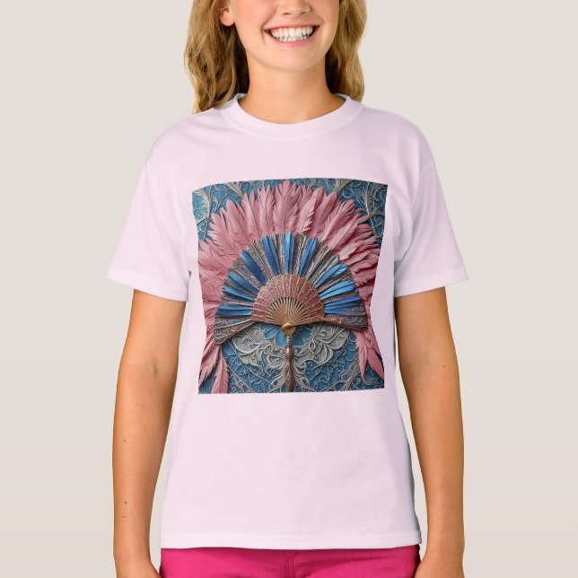 Camiseta Básica de Menina (Frente)