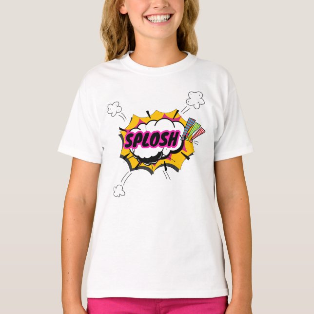 Camiseta Básica de Menina (Frente)