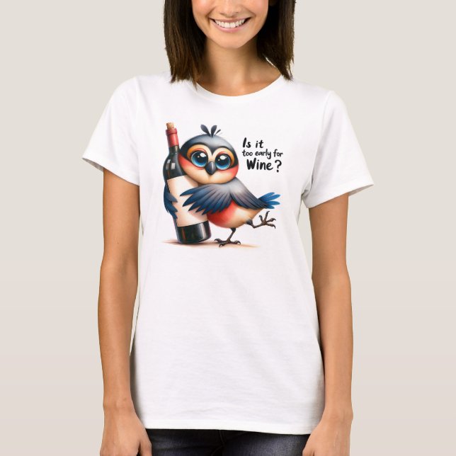Camiseta básica de mulheres (Frente)