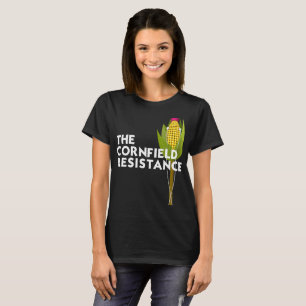 Camiseta básica de mulheres - A resistência de C