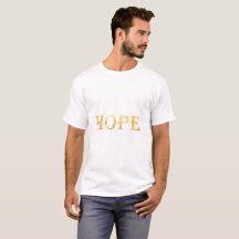 Camiseta básica de Ouro masculino