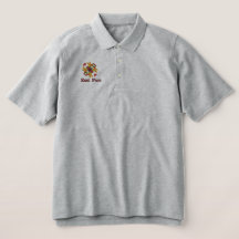 Camiseta básica de Polo bordado
