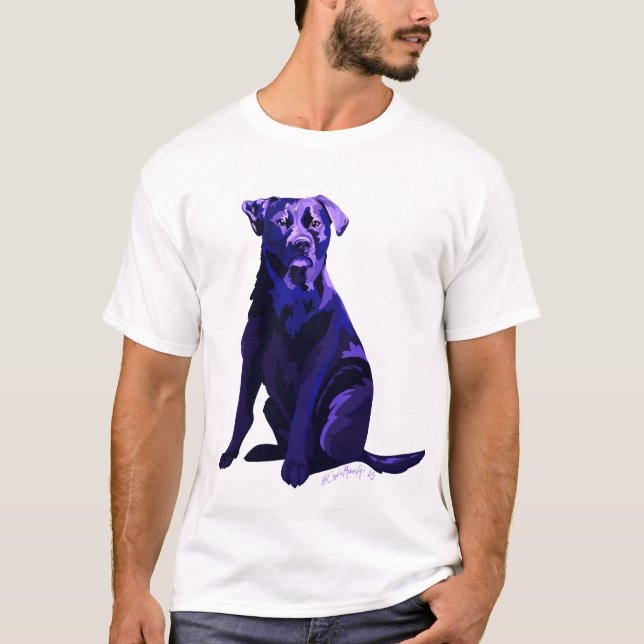 Camiseta básica de rosa de salgueiro (Frente)
