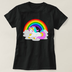 Camiseta Básica de T-Shirt Básica da Nuvem Branc