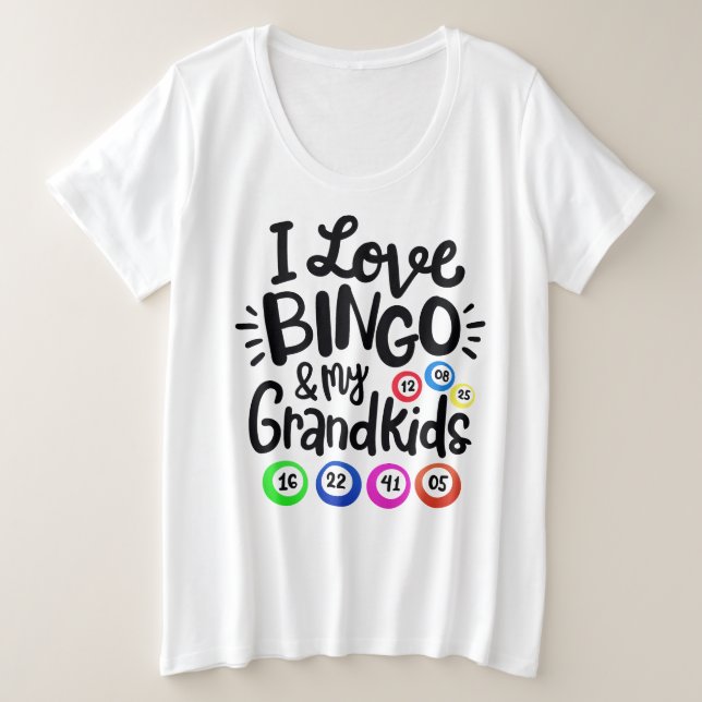 Camiseta básica de tamanho superior para mulheres (Frente do Design)