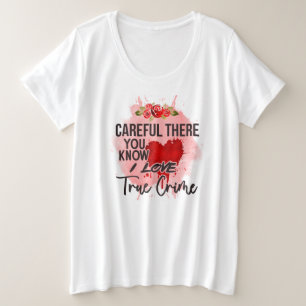 Camiseta básica de tamanho superior para mulheres