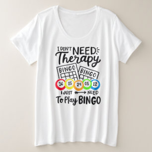 Camiseta básica de tamanho superior para mulheres