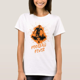 Camiseta básica de tendências feminina