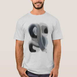 Camiseta Básica de Trabalho de arte de Abstrato mi