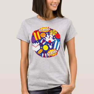 Camiseta básica de uso feminino