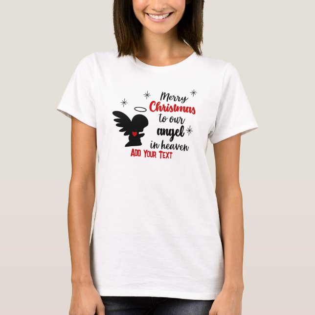 Camiseta básica de uso feminino (Frente)