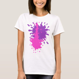 Camiseta básica de uso feminino