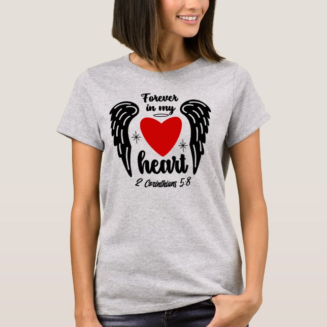 Camiseta básica de uso feminino (Frente)