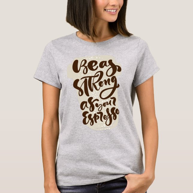 Camiseta básica de uso feminino (Frente)