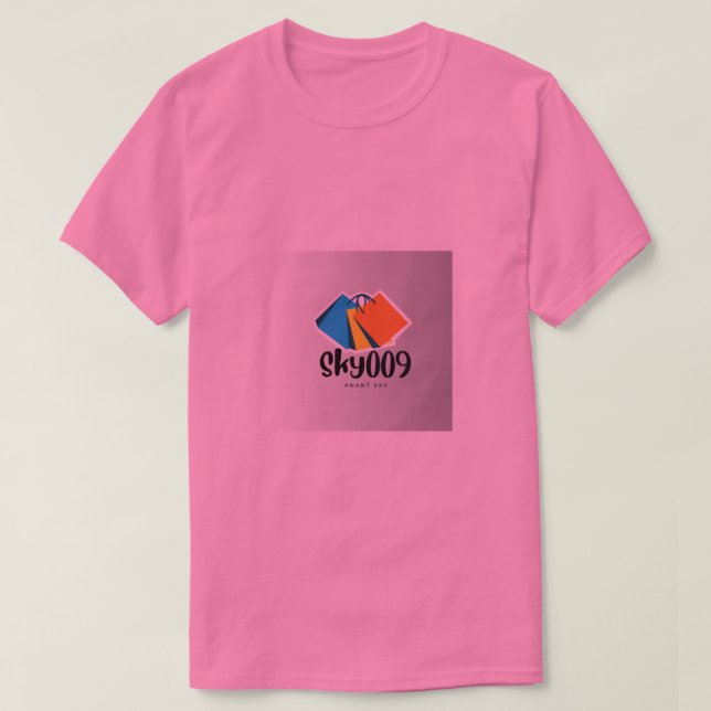Camiseta básica de uso masculino (Frente do Design)