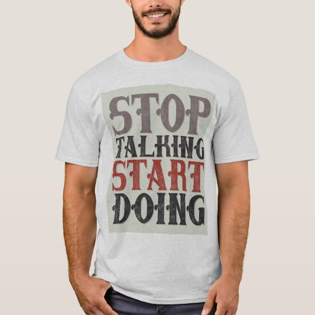 Camiseta básica de uso masculino (Frente)