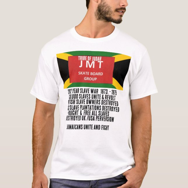 Camiseta básica de uso masculino (Frente)