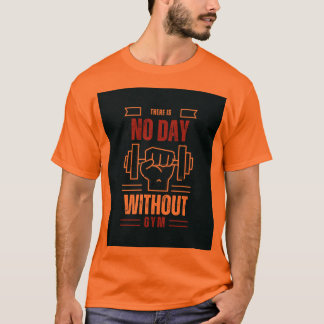 Camiseta básica de uso masculino