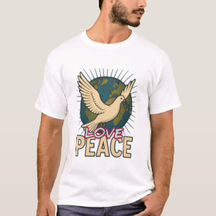 Camiseta básica de uso masculino