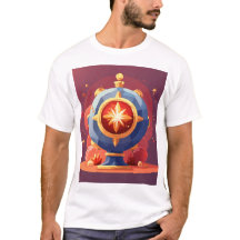 Camiseta básica de uso masculino