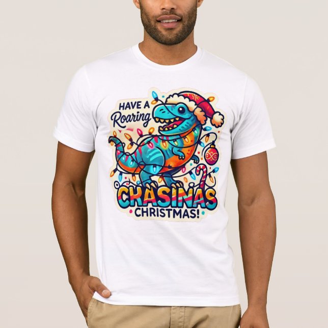 Camiseta básica de uso masculino (Frente)