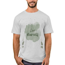 Camiseta básica de uso masculino