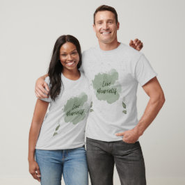 Camiseta básica de uso masculino