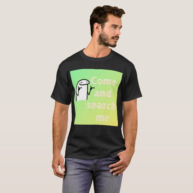 Camiseta básica de uso masculino (Frente Completa)
