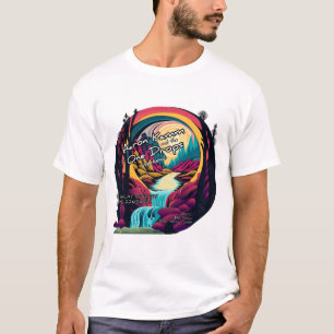 Camiseta básica de uso masculino