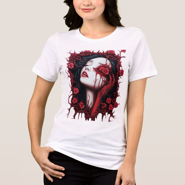 Camiseta básica de uso masculino (Frente)