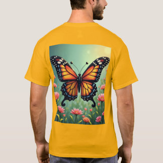 Camiseta básica de uso masculino