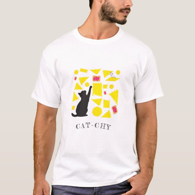 Camiseta básica de uso masculino (Frente)